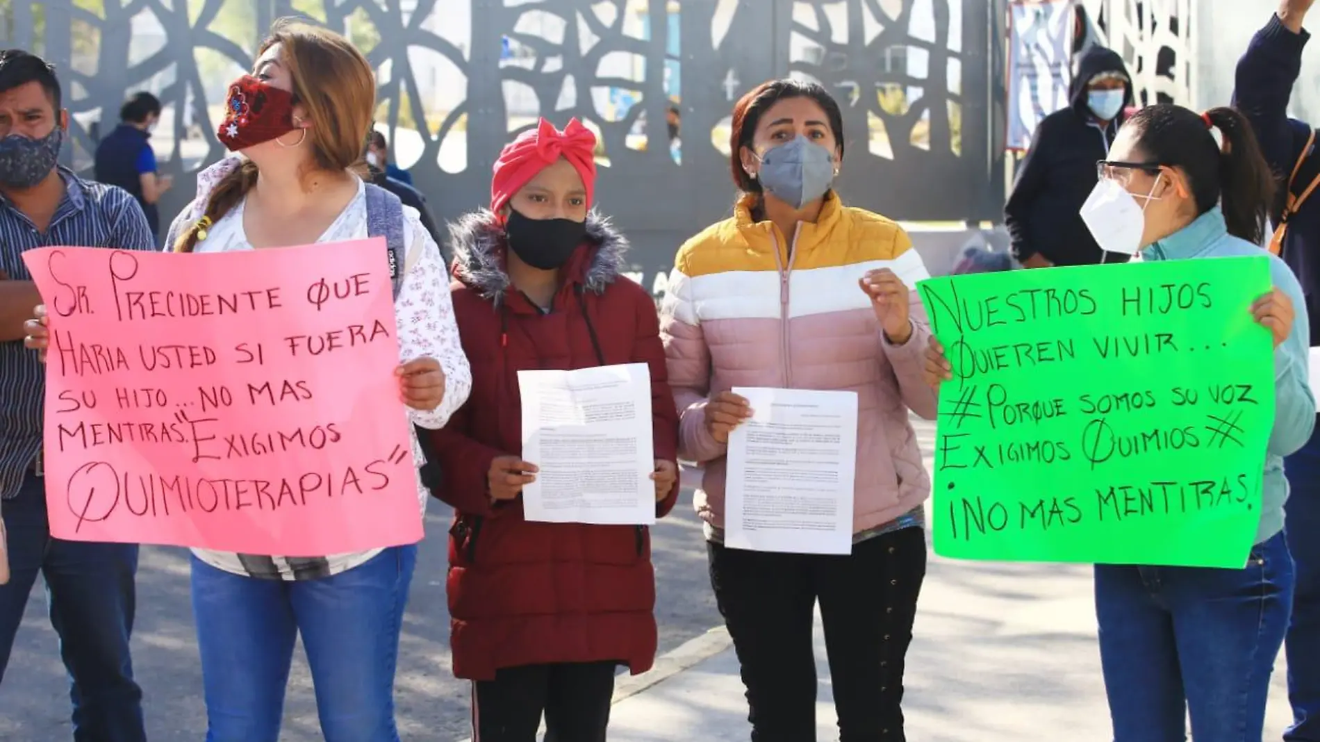 MANIFESTACION BULEVAR NIÑO POBLANO